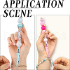 SUNNYCLUE 5Pcs 5 Colors Iron Bracelet Tool Jewelry Helper Alligator Clip AJEW-SC0003-24-5