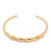 304 Stainless Steel Cuff Bangles for Women BJEW-F497-01G-2