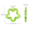 Transparent Acrylic Pendants TACR-R7-M-3