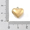 316 Surgical Stainless Steel Pendants STAS-A108-01A-G-3