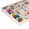 Ocean Theme DIY Wood Pendants WOOD-S063-01A-3