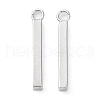 304 Stainless Steel Pendants STAS-P327-09A-P-1