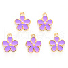 Alloy Enamel Charms ENAM-R059-02B-RS-1