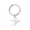 Ocean Theme 304 Stainless Steel Keychains KEYC-JKC01213-01-2