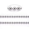 304 Stainless Steel Ball Chains CHS-F009-01A-P-1