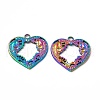 Ion Plating(IP) 304 Stainless Steel Pendants STAS-B031-02R-2