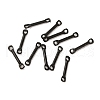 304 Stainless Steel Connector Charms STAS-Q323-06A-EB-1