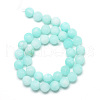 Natural White Jade Bead Strands X-G-R297-10mm-56-2