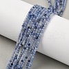 Natural Blue Aventurine Beads Strands G-M449-B01-2mm-1