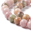 Natural White Jade Imitation YanYuan Agate Beads Strands X-G-I334-03B-3