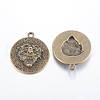Alloy Pendants X-EA11823Y-AB-2