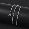 316 Surgical Stainless Steel Cable Chain Necklaces NJEW-JN01047-03-3