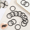 SOFPLATE 20Pcs Zinc Alloy Closed Jump Rings FIND-SP0002-78-6
