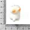 Cat with Tilted Head Resin Sculpture Display Decorations DJEW-V001-01D-3