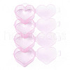 Heart Polypropylene(PP) Bead Storage Container CON-N011-030A-3