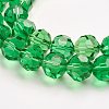 Imitation Austrian Crystal Bead Strands G-M181-10mm-15A-2
