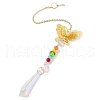 Hollow Alloy Hanging Ornaments HJEW-Q012-05D-3