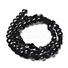 Synthetic Blue Goldstone Beads Strands G-P575-C06-6mm-3
