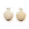 Ion Plating(IP) 304 Stainless Steel Charms STAS-P107-04G-1
