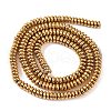 Electroplated Synthetic Non-magnetic Hematite Beads Strands X-G-H027-D01-01-3