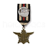 Eagle Medal Alloy Lapel Pin JEWB-WH0027-05AB-2