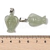Natural Green Aventurine Pendants G-B127-10P-13-4