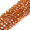 Electroplate Glass Beads Strands EGLA-A044-T3mm-A04-1
