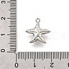 Brass Pave Clear Cubic Zirconia Pendants KK-C096-14B-P-3