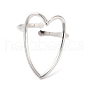 Non-Tarnish 201 Stainless Steel Open Cuff Ring RJEW-E063-47P-2