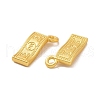 Rack Plating Alloy Pendants FIND-H034-09G-2