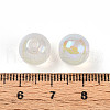 Electroplate Pearlized Glass Pearl Beads EGLA-T021-14C-10-3