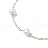 304 Stainless Steel Link Bracelets for Women BJEW-JB11457-3