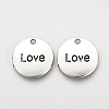 Tibetan Style Alloy Pendants TIBEP-Q078-23AS-NR-1
