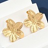 Non-Tarnish 304 Stainless Steel Stud Earrings X-STAS-L024-004G-02-4