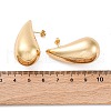 Teardrop 304 Stainless Steel Stud Earrings for Women EJEW-A125-06G-5