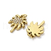 304 Stainless Steel Crystal Rhinestone Pendants STAS-E550-10G-2