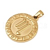 304 Stainless Steel Pendants STAS-C131-04G-04-2