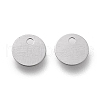 Non-Tarnish 304 Stainless Steel Charms STAS-K195-12P-01-3
