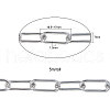 304 Stainless Steel Cable Chains CHS-CJ0001-12-2