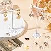 SUNNYCLUE 30Pcs 5 Colors Brass Clip-on Earring Findings KK-SC0004-77-4