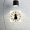 MDF Printed Wall Clock HJEW-WH0058-022-6