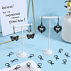 SUNNYCLUE 40Pcs 304 Stainless Steel Leverback Earring Findings STAS-SC0009-31EB-4