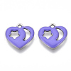 201 Stainless Steel Enamel Charms X-STAS-N088-13-3