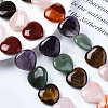 Natural Green Aventurine & Rose Quartz & Red Agate & Tiger Eye & Amethyst Beads Strands X-G-S364-096-4