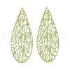 Spray Painted 430 Stainless Steel Pendants STAS-H236-01A-1
