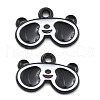 Panda Theme Alloy Enamel Pendants ENAM-F150-04-1
