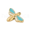304 Stainless Steel Enamel Pendants STAS-I325-061G-2