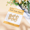 Beebeecraft 6Pcs 3 Styles Rack Plating Brass Pendants KK-BBC0015-34-6