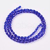 Faceted Glass Beads Strands GLAA-A036-F03-2