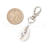 Ocean Collection Shell Pendant Decorations HJEW-JM03210-01-3